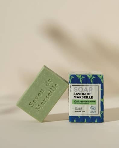 Verbena scented Marseille soap